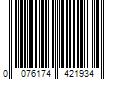 Barcode Image for UPC code 0076174421934