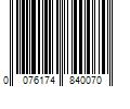 Barcode Image for UPC code 0076174840070