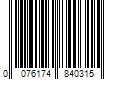 Barcode Image for UPC code 0076174840315