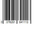 Barcode Image for UPC code 0076281841113