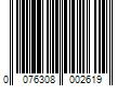 Barcode Image for UPC code 0076308002619