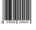 Barcode Image for UPC code 0076308004040