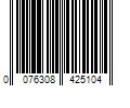 Barcode Image for UPC code 0076308425104