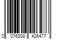 Barcode Image for UPC code 0076308426477