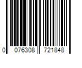 Barcode Image for UPC code 0076308721848