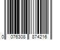 Barcode Image for UPC code 0076308874216