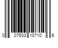 Barcode Image for UPC code 007633107106