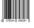 Barcode Image for UPC code 0076344898061