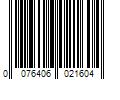 Barcode Image for UPC code 0076406021604