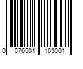 Barcode Image for UPC code 0076501163001