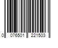 Barcode Image for UPC code 0076501221503