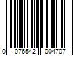 Barcode Image for UPC code 0076542004707