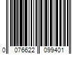 Barcode Image for UPC code 0076622099401