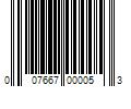 Barcode Image for UPC code 007667000053