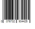 Barcode Image for UPC code 0076732934425