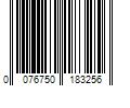 Barcode Image for UPC code 0076750183256