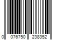 Barcode Image for UPC code 0076750238352