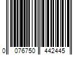 Barcode Image for UPC code 0076750442445