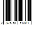 Barcode Image for UPC code 0076750547911