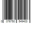 Barcode Image for UPC code 0076750549403