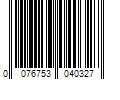 Barcode Image for UPC code 0076753040327