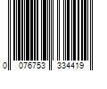 Barcode Image for UPC code 0076753334419