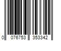 Barcode Image for UPC code 0076753353342