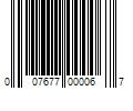 Barcode Image for UPC code 007677000067