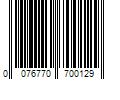 Barcode Image for UPC code 00767707001258