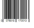 Barcode Image for UPC code 0076818170013