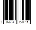 Barcode Image for UPC code 0076840220311