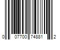 Barcode Image for UPC code 007700748812