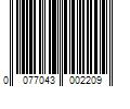 Barcode Image for UPC code 0077043002209