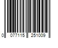 Barcode Image for UPC code 0077115251009