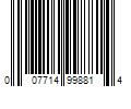 Barcode Image for UPC code 007714998814