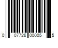 Barcode Image for UPC code 007726000055