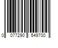 Barcode Image for UPC code 0077290549700