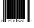 Barcode Image for UPC code 007731000071