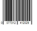 Barcode Image for UPC code 0077312412029