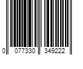 Barcode Image for UPC code 0077330349222