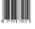 Barcode Image for UPC code 0077478734010