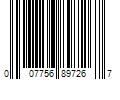 Barcode Image for UPC code 007756897267