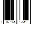 Barcode Image for UPC code 0077661125113