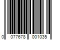 Barcode Image for UPC code 0077678001035