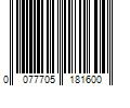 Barcode Image for UPC code 0077705181600