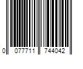 Barcode Image for UPC code 0077711744042