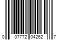 Barcode Image for UPC code 007772042627