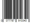 Barcode Image for UPC code 0077757910340