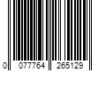 Barcode Image for UPC code 0077764265129