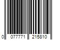 Barcode Image for UPC code 0077771215810